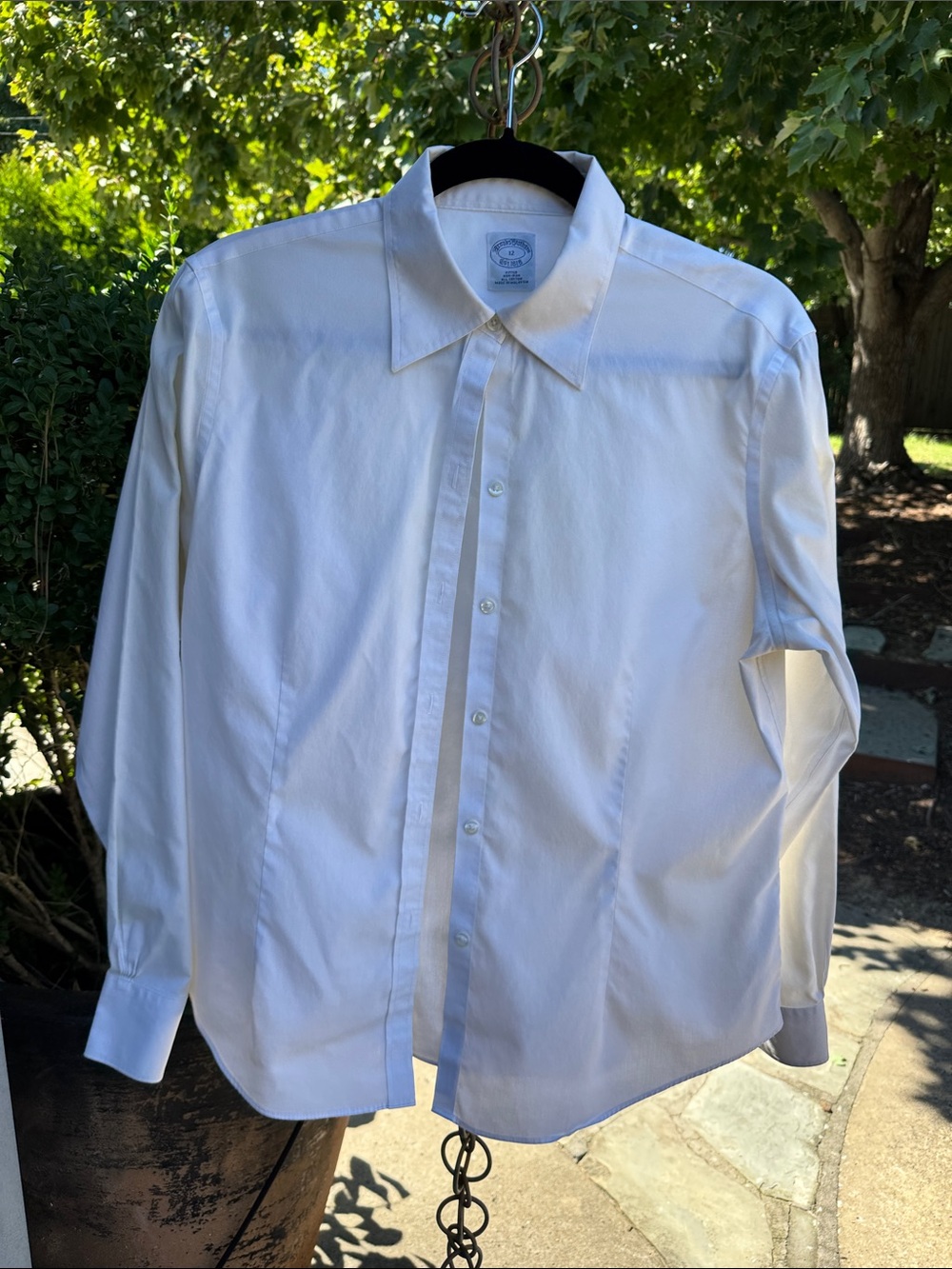 Vintage Brooks Brothers No-Iron Tailored Shirt | Size 12